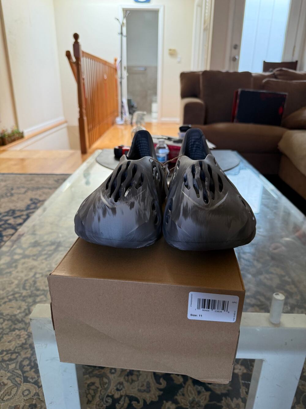 adidas Yeezy Foam Runner MX Granite Size 11 IE4931 OG Box
